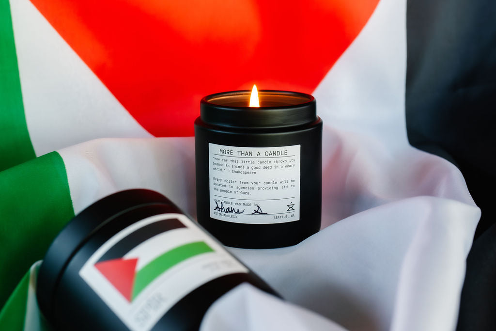 Gaza Relief Candle