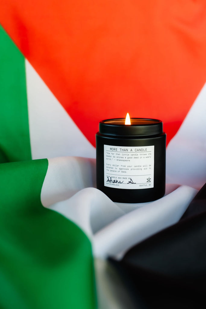 Gaza Relief Candle